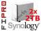 Synology DS212j Serwer Plików NAS Nowość + 2 x 2TB