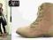 A080 MILITARY BOOTS trapery worker boot TAUPE 38