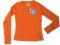 SIEMPREESVIERNES bawełniana bluzka Orange M