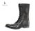 Oficerki skórzane męskie Henleys  Boots Black r.42