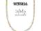 VERONA _ przepiękny złoty naszyjnik 42cm _ ZCA6253