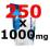 Glukozamina Glucosamine 250 x 1000mg BIODOSTĘPNA !
