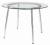 Super stół okrągły Salmi Ikea szklany