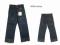 0071-DK jeansy, mankiety, MINYMO, oryginalne,r 110