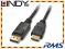 Kabel Display Port - HDMI Lindy 41481 - 2m