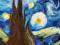 V. van Gogh - Gwiaździsta noc - OLEJNY 81x60cm nf4