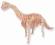 PUZZLE PRZESTRZENNE DREWNIANY BRACHIOSAURUS /6402