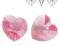 S 6228 Swarovski Serce Heart LIGHT ROSE 10 mm