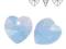 S 6228 Swarovski Serce Heart AIR BLUE OPAL 10 mm