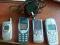 4 telefony Nokia samsung + ladowarka