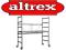 Rusztowanie aluminiowe jezdne ALTREX wys.rob 3m