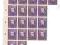 Arkusze znaczków 3. rocznica GG 96 - 100 **