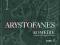 ARYSTOFANES KOMEDIE TOM 1 i TOM 2 NOWA