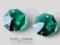 8116 -Strass Swarovski Octagon Emerald