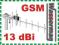Antena GSM 10-elementowa ATK 10/850-960 MHz + 10 m