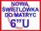 NOWA ŚWIETLÓWKA do matrycy 6"U - 136x83x83 mm