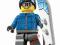 minifigurki lego SNOWBORDZISTA seria5