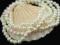 Naturalne białe perły 8,0 mm NISKA CENA