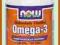 OMEGA 3 1000mg - 200 kaps NOW FOODS - CHOLESTEROL