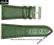 pasek do zegarka 34 mm  DILOY 302EA.11.34 ZIELONY