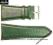 pasek do zegarka 38 mm DILOY 302EA.11.38  ZIELONY