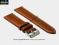 pasek do zegarka 24 mm DILOY P266.24.8  BRĄZOWY