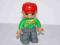 LS nowe lego DUPLO figurka PAN mechanik FARMER