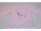 GEORGE różowa bluzka długi rękaw 0-3m 56cm