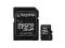 KINGSTON KARTA MICRO SDHC 8GB Z ADAPTEREM FV FV