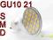 ŻARÓWKA GU10 21 SMD5050>80 LED 230V IP 44 400L