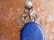 Naturalny Lapis Lazuli perła 22CT srebro 925 cudny