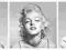 Marilyn Monroe (tryptyk) - plakat 30,5x91,5 cm