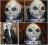 Maska 3D przebranie UFO ALIEN z USA na karnawał