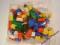 NOWE LEGO BRICK 1 X 2 ELEMENTY KLOCKI 100gr 0,1kg