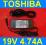 b TOSHIBA ORYGINAŁ A300 A100 L10 19V 4.74A fv gwr