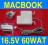 b Zasilacz do APPLE MacBook 60W magsafe fv gw wwa