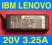 b IBM LENOVO 20V 3.25A ORYGINALNY nowy fv gwr w-wa
