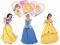 Księżniczki Disneya dekoracje z pianki 50x30cm