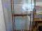 Gablota,witryna oszklona z zamkami 180x72x60 cm