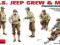 MiniArt 35047 U.S. JEEP CREW and MP