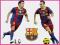 Naklejki scienne Messi Barcelona Iniesta Xavi 1m