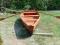 Łódka drewniana wiosłowa 4,20 m