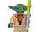 Lego Star Wars Yoda + Miecz Świetlny ORYGINAŁ!!