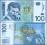 Serbia - 100 dinarów 2006 P49 godło Republiki