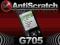 Folia AntiScratch SONY ERICSSON G705  +szmatka