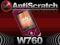 Folia AntiScratch SONY ERICSSON W760 +szmatka