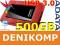 Dysk AData 500GB SH14 USB 3.0 czerwony GW ZABRZE