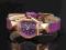 ZEGAREK DIESEL DZ5219 PYRAMID PURPLE/ROSE GOLD