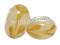 PD208 Lampwork koraliki modułowe ze wzorem ecru 9
