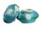 PD353 Lampwork koraliki modułowe z różyczkami m